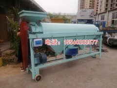 黑龍江綏化水稻脫芒機廠家、水拉稻泥點去除機、220V稻種去芒機圖